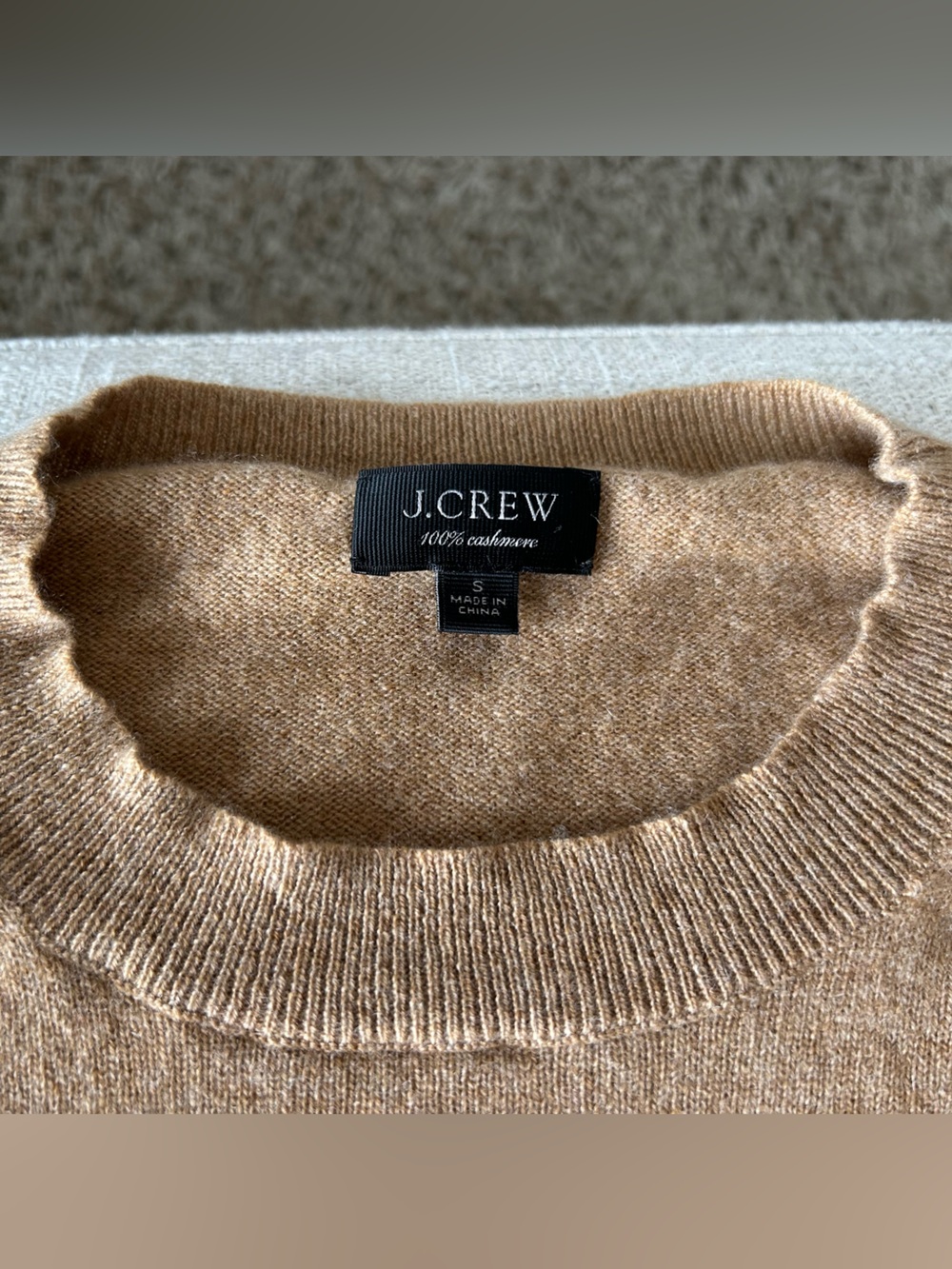 2 J Crew Cashmere Crewneck Sweaters - Picture 2 of 12